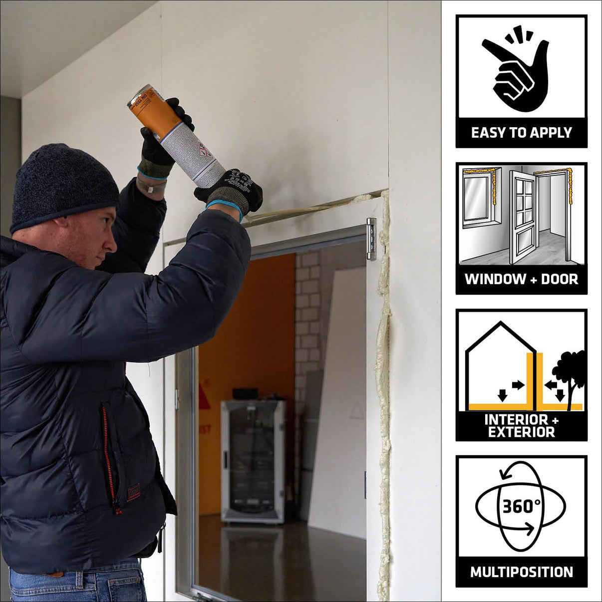 Expando FoamĀ® - Wall Gap Filler Expanding Foam Spray|š„FLAT 50% SAVINGSš„